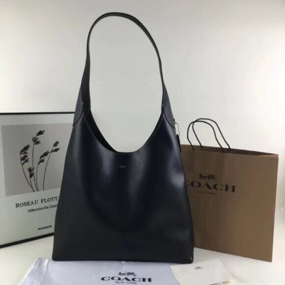 Coach Handbags - Coach Brooklyn Shoulder Bag 28 – black NWT with Dust Bag